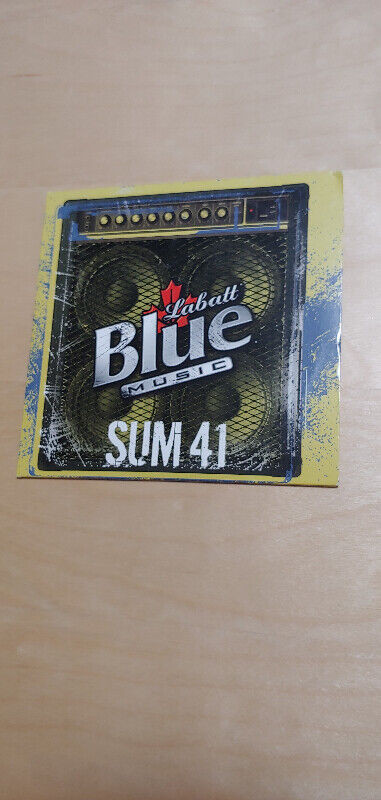 Sum 41 CD Sampler Labatt Blue 3 Track Aquarius Records Rare OOP in CDs, DVDs & Blu-ray in Markham / York Region