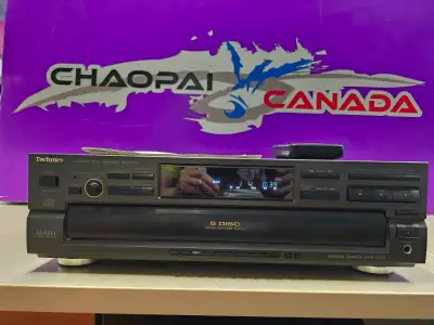 Technics SL-PD947 5 Disc Changer CD Player with Remote & manual., View more