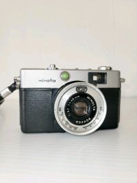Minolta Hi-Matic C Rangefinder 35mm Film Camera Lens 40mm F/2. 7