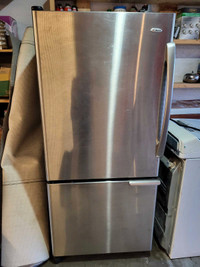 Stainless steel Amana fridge $400 obo 