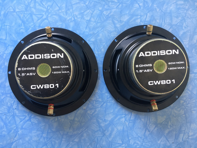 ADDISON 8" Woofer Speakers 8 Ohms 60 W Nominal in Speakers in City of Montréal - Image 3