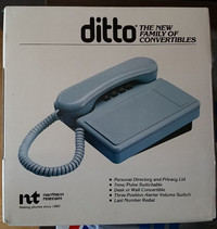 Northern Telecom Ditto Touch Tone Home Telephone