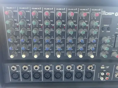 DSP 16 channel GTD audio Power Max 8900 dual digital mixer, View more