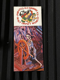 1980 Walt Disney World Pirates Of The Caribbean Postcard Book- 8