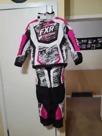 GIRL'S YOUTH SIZE 10 FXR SNOWMOBILE SUIT 
