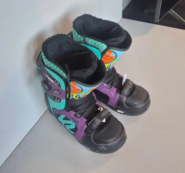 SZ 11 K2 Darko Condo Snowboard Boots (32188824) in Snowboard in Calgary - Image 3
