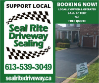 Thinking of Selling? Instant Curb Appeal - Seal Your Driveway!