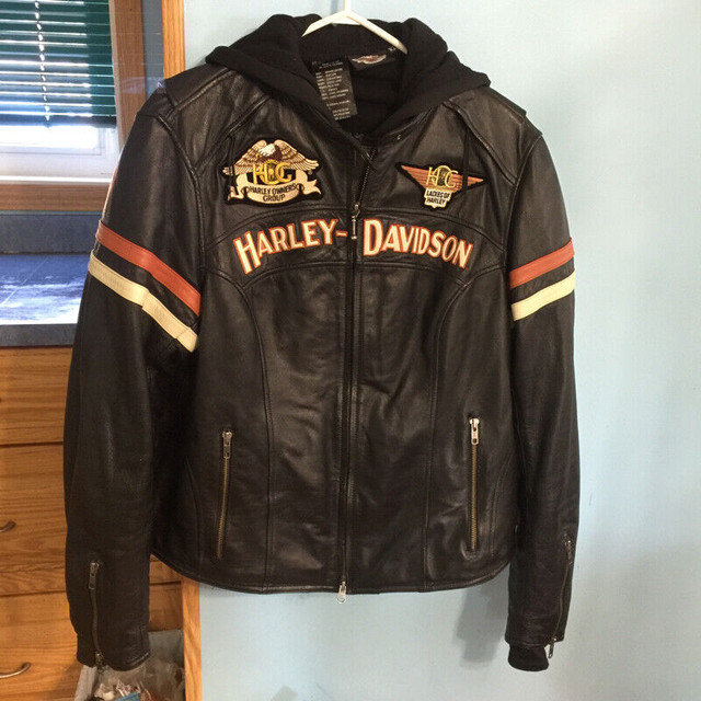 Harley Davidson Leather Jacket in Other in Prince Albert