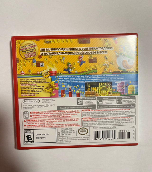 **BRAND NEW** New Super Mario Bros. 2 - nintendo 3DS in Nintendo DS in City of Toronto - Image 2