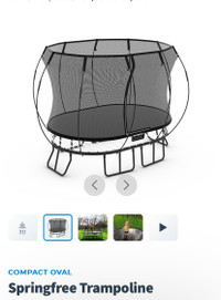Looking for Compact Oval Springfree Trampoline