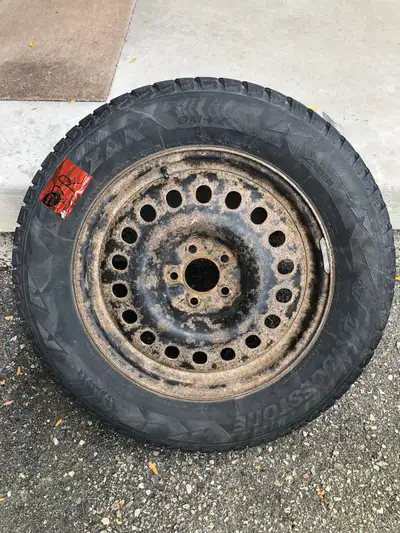 Includes all 4 tires + rims Bolt pattern 5*114 Fits 2018 Toyota highlander Pick up in Mississauga on...