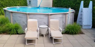 Piscine Hors Terre Trévi 18 pieds - 48 pieds de hauteur  - struc, View more