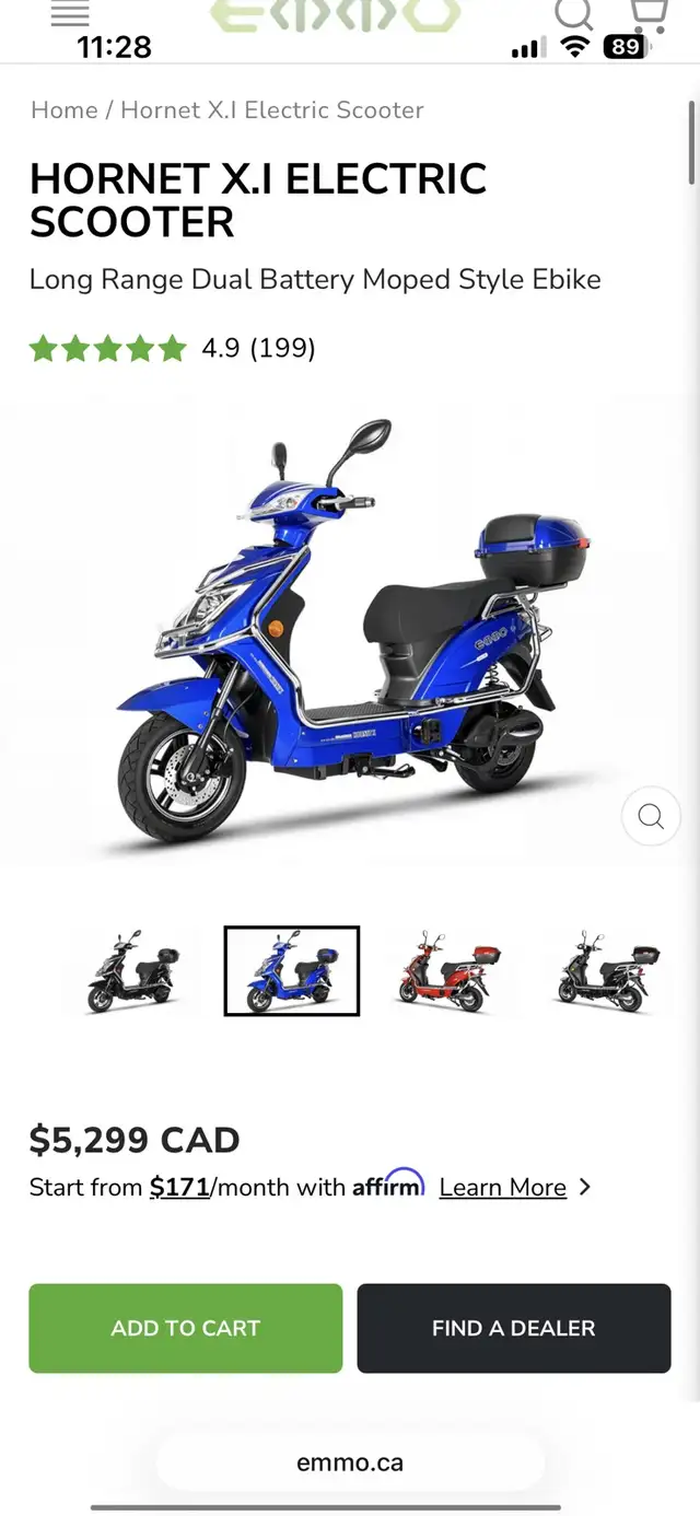 2023 Emmo hornet E scooter in eBike in Kitchener / Waterloo - Image 11