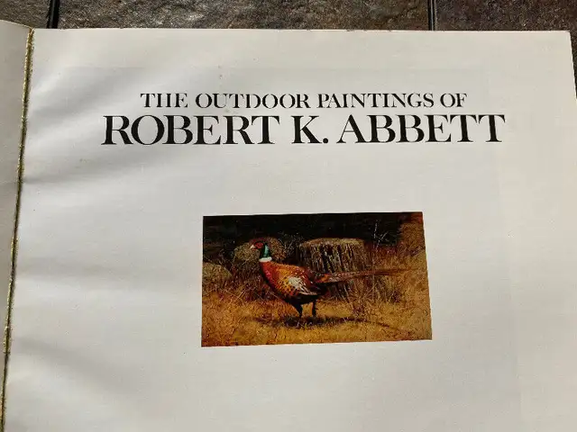 The Outdoor Paintings of Robert K. Abbett  Intro by Gene Hill63406571685507123