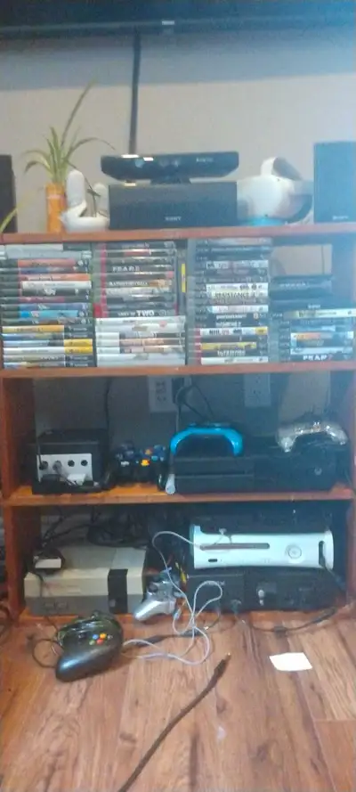 Game Console Collection-8 consoles, 60+ games, View more