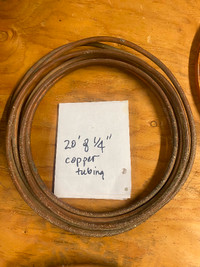 Copper tubing/benders