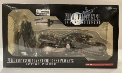 Final Fantasy 7 Advent Children #0 Cloud & Fenrir Figure, View more