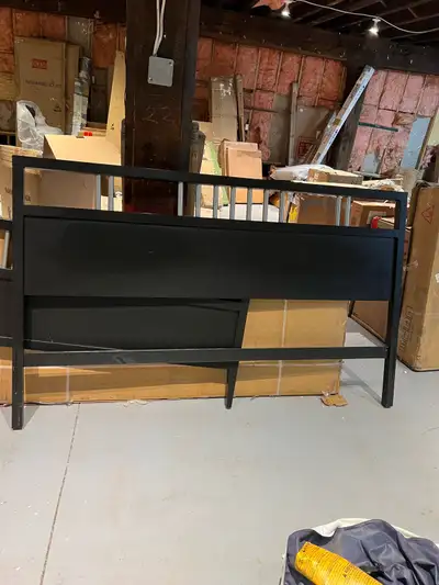 King bed frame & night stands, View more