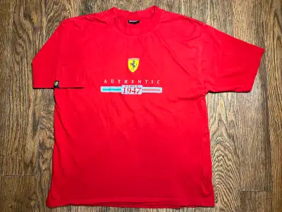 Scuderia Ferrari Authentic 1947 Graphic Logo T-Shirt Formula 1, View more