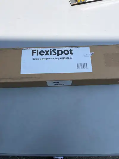 Brand new metal cable management tray for computer desks. Under mount. Pick up Guelph Line and Upper...