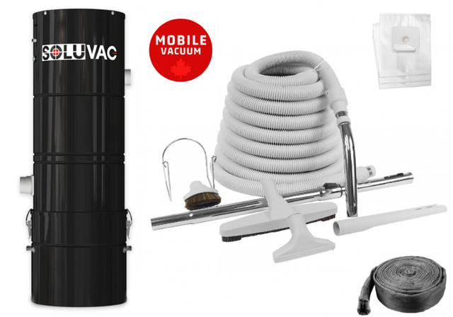 All-in-1 SOLUVAC Complete Central Vacuum Package in Vacuums in City of Toronto