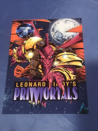 Leonard Nimoy's Primortals Promo Card Tekno Comix