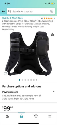 16lb weighted vest