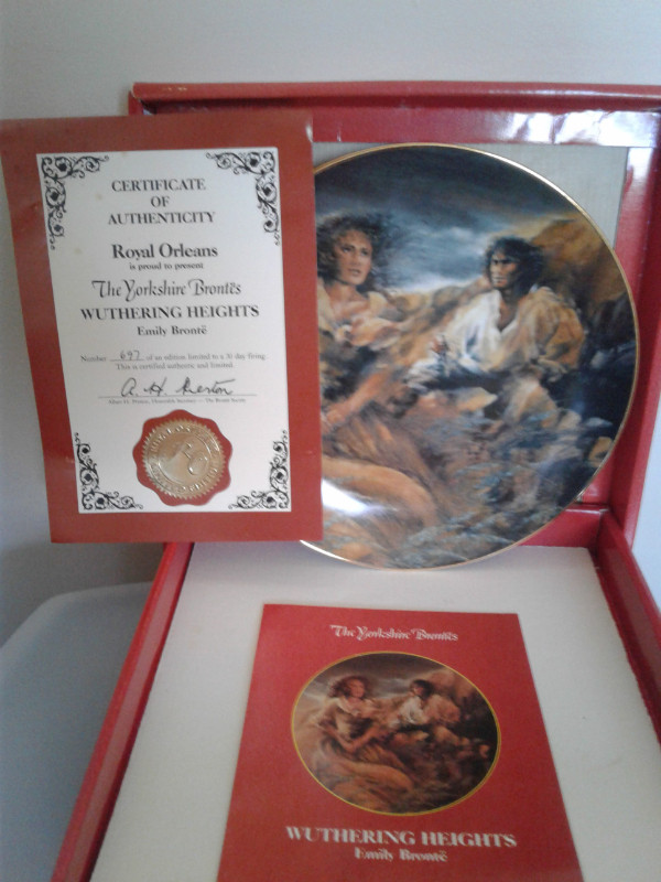 Wuthering Heights Plate in Arts & Collectibles in Annapolis Valley - Image 3