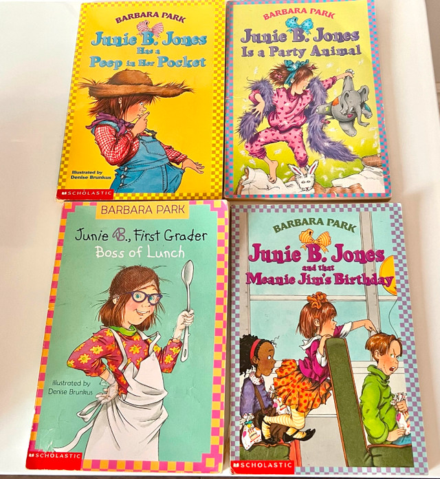 Junie B. Jones Series books by Barbara Park  #6, 8, 10, 15, 19 dans Livres jeunesse et ados  à Longueuil/Rive Sud