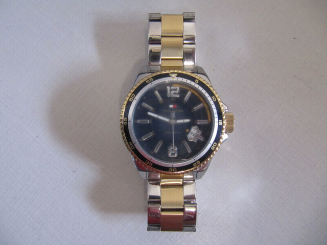 Tommy hilfiger shop two tone watch