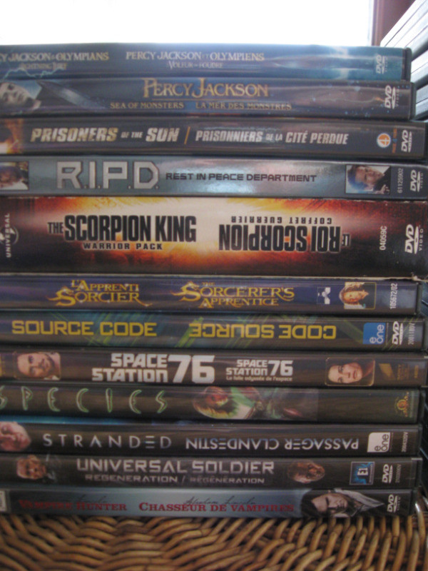 DVD Lot SCI-FI Fantasy SCIENCE FICTION  Matrix, Timberlake 5/10$ in CDs, DVDs & Blu-ray in City of Montréal - Image 4