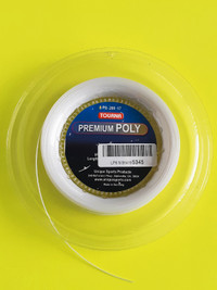 Tourna Premium Poly 17g Tennis and Squash String Set ($5-$6)