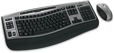 Microsoft Wireless Laser Desktop 6000 v2.0 Keyboard Mouse Kit, View more