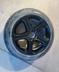 19" Bridgestone Blizzak Winter Tires on Alloy with TPMS