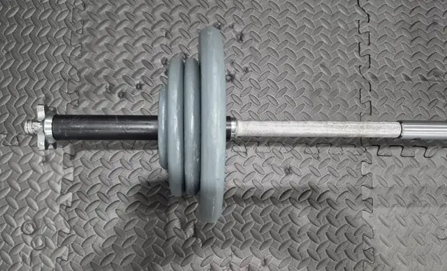 Weights and barbell65702477998593123