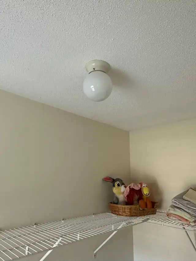 One-Light Flush-Mount Interior Ceiling Fixture in Indoor Lighting & Fans in Markham / York Region - Image 2
