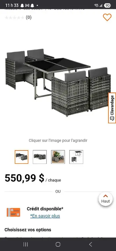 table a mangé pour patio, View more