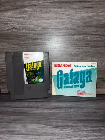 Galaga NES with manual, View more