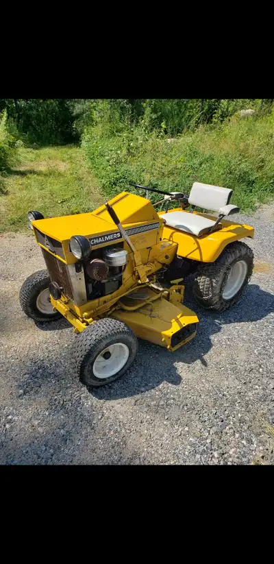 60s lawn tractor., View more