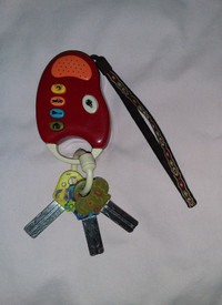 Battat My B Toys Keys,3 Keys & Remote Fob, Fun Sounds FlashLight
