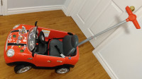 Roll Play Mini Cooper Push Car (Only Indoor used)