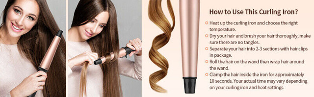 NEW IN BOX Bestope HZ149US Curling Iron 1-1.5 Inch Professional in Other in City of Toronto - Image 4