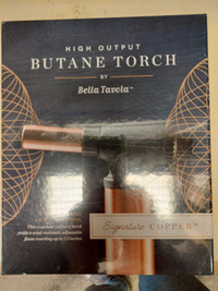 Butane torch