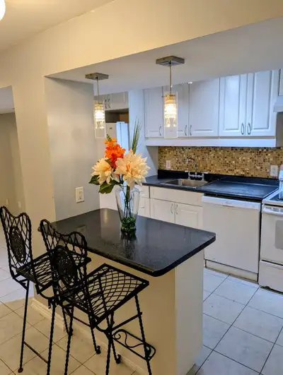 Beautiful spacious 2 bedroom basement apartment in Leslieville steps to TTC, very convenient locatio...
