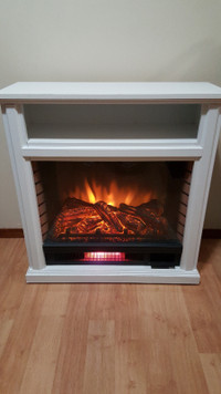 Parkdale Mobile Infrared Media Electric Fireplace - $100