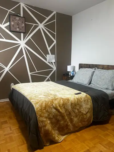 Looking for single person to rent a large room in a spacious 3 bedroom apartment with older couple....