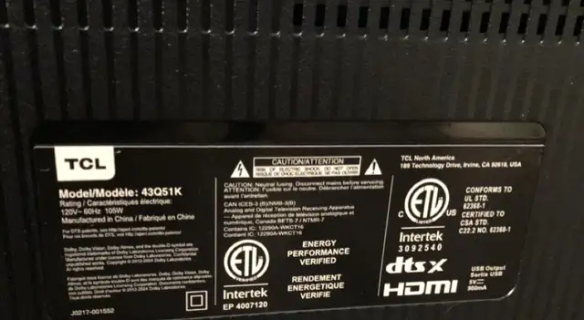 TCL 43” smart tv with google in General Electronics in Delta/Surrey/Langley - Image 4