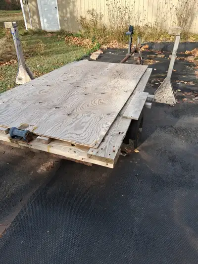 Suitable for haulage, boat, snowmobile,four wheeler, home built, with winch