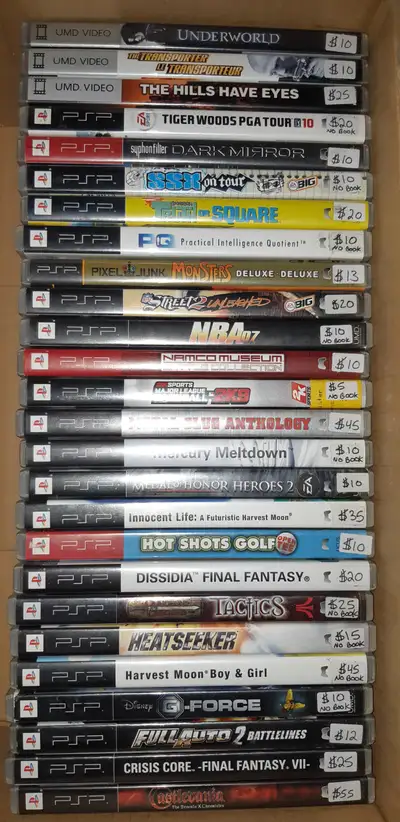 ** PSP PlayStation Portable Video Games & Movies!! **, View more