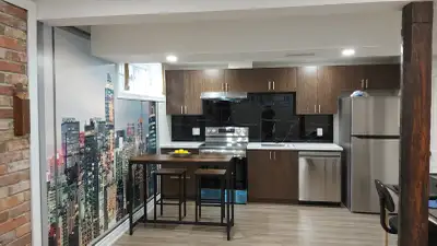Open concept studio /bachelor basement apartment. Includes all water, electricity, AC, internet WIFI...